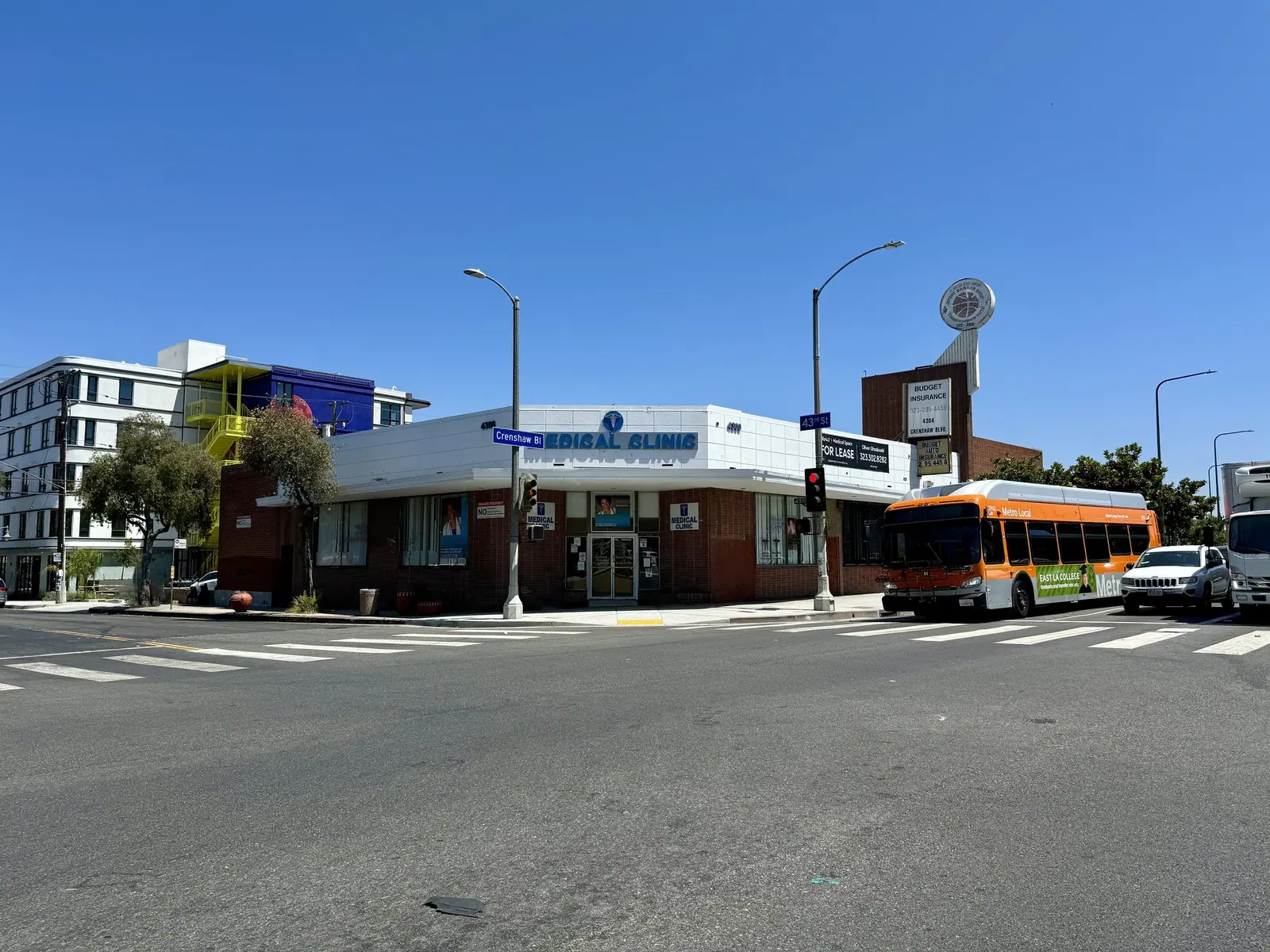 4300 Crenshaw Blvd, Los Angeles — Corner Retail Building in Leimert Park