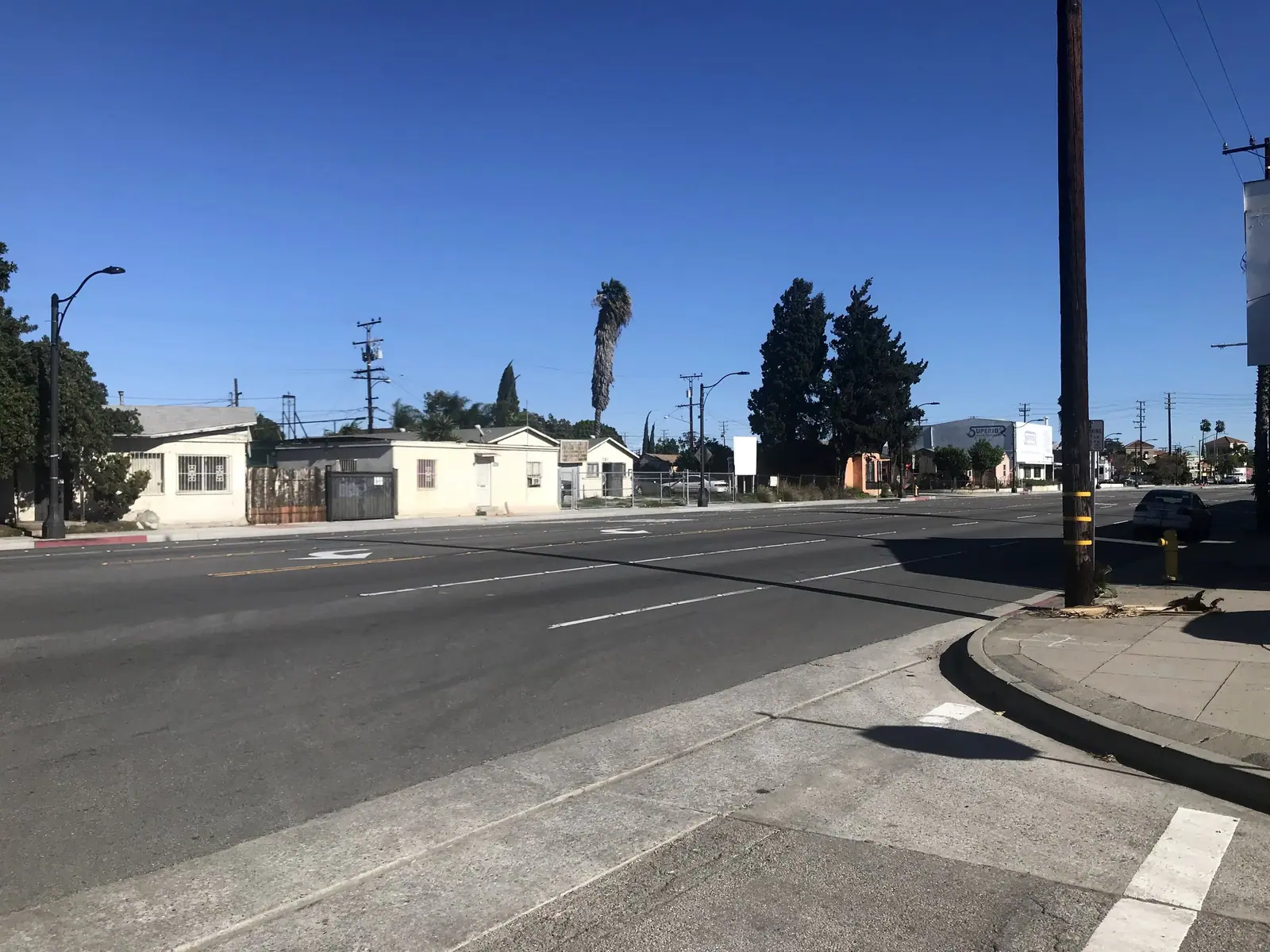 5001-5023 E Washington Blvd, Commerce — Block-Size Land Assemblage for Industrial Development